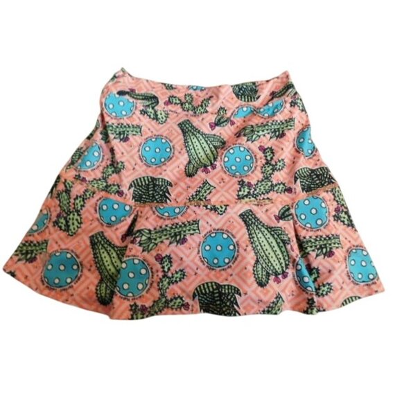 Pickleball Bella Size XL (4) Cactus Print Pickleball Skort - Picture 1 of 2